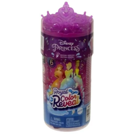 Mattel Disney Hercegnők - Color Reveal meglepetés mini baba 2. sorozat