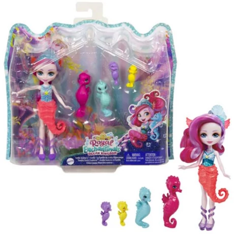 Mattel Enchnatimals: Sedda csikóhal családja (GJX43/HCF73)