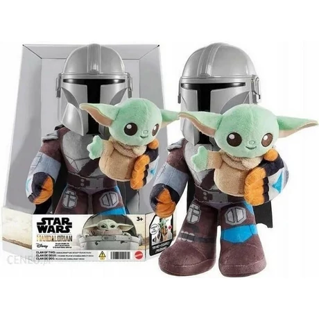 Mattel Star Wars Mandalóri interaktív figura 25 cm, Grogu, Baby Yoda (HNT52)