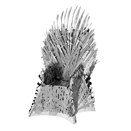 Metal Earth ICONX Game Of Thrones: IRon Throne Trónok harca: A vastrón - nagyméretű lézervágott acél makettező szett