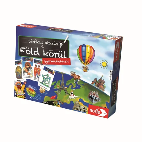 Noris Föld körüli utazás gyermekeknek társasjáték
