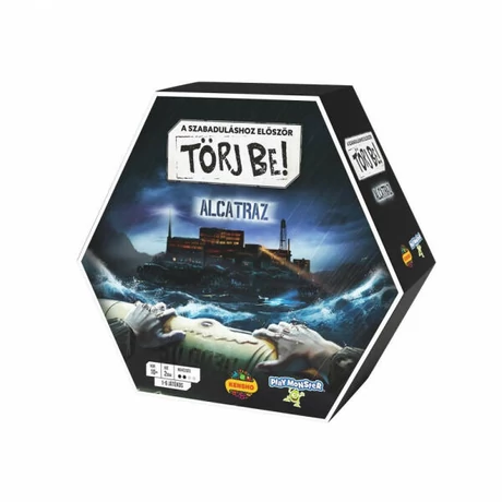 PlayMonster Törj Be! Alcatraz szabadulószoba társasjáték