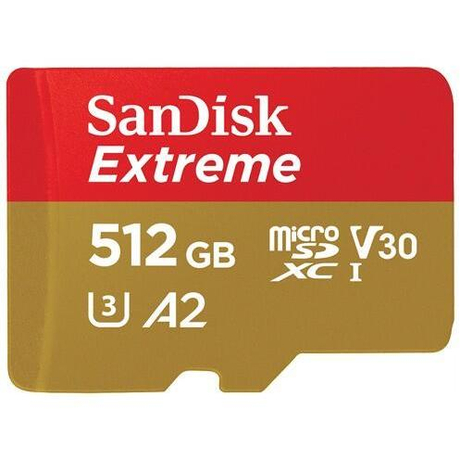 SanDisk microSDXC 512GB V30/A2 SDSQXA1-512G-GN6MA