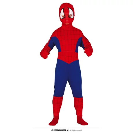 Spiderman pókember halloween farsangi gyerek jelmez (méret:L)
