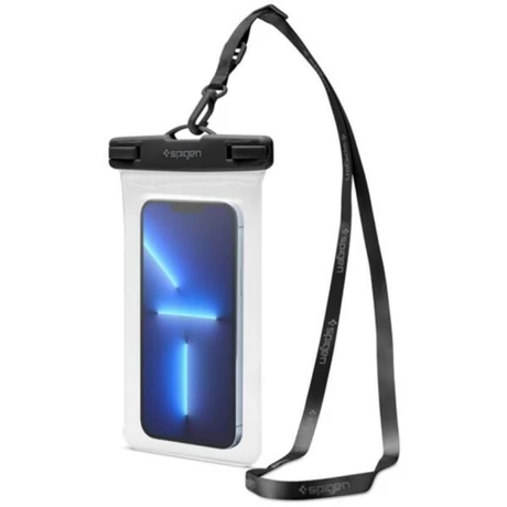 Spigen Aqua Shield A601 univerzális vízálló tok, átlátszó
