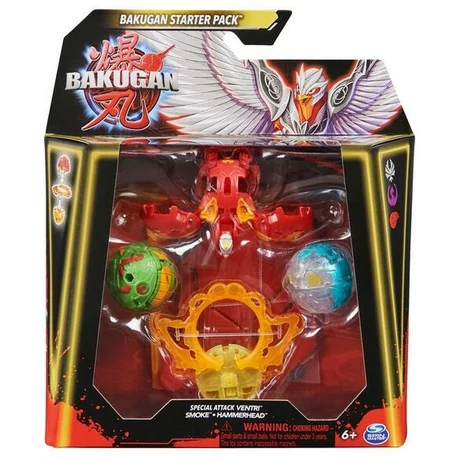 Spin Master Bakugan Starter Pack: Különleges Támadás harci csomag