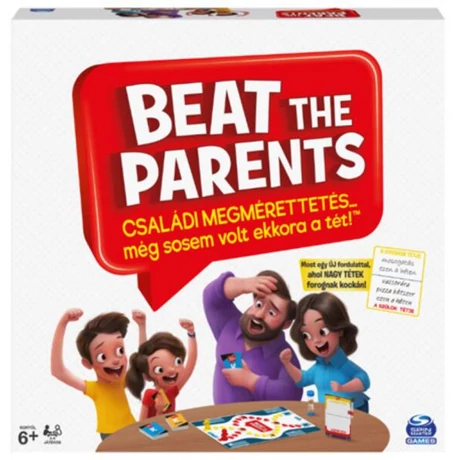 Spin Master Beat the Parents magyar nyelvű családi társasjáték (6062584)