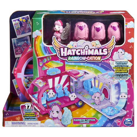 Spin Master Hatchimals Szivárványos kisbusz (6064457)