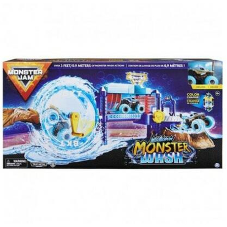Spin Master Monster Jam: Megalodon Monster Wash játékszett kisautóval