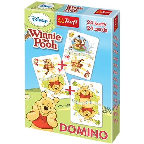 Trefl Disney Domino kártyajáték - Micimackó
