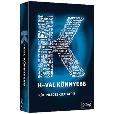 Trefl K-val könnyebb különleges kitalálós társasjáték