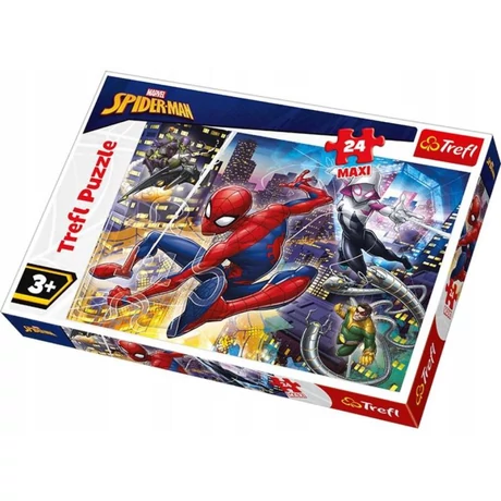Trefl Rettenthetetlen Pókember maxi puzzle 24 db-os (14289)