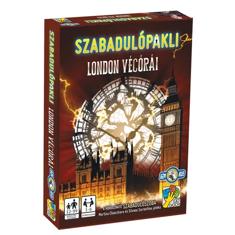 dV Giochi Szabadulópakli: London végórái kooperációs társasjáték