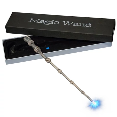 Dumbledore világító varázspálca (Bodzapálca), gyanta, 39 cm