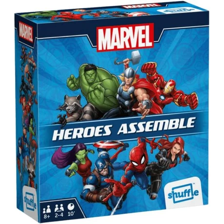 shuffle MARVEL - Hősök gyülekező! társasjáték
