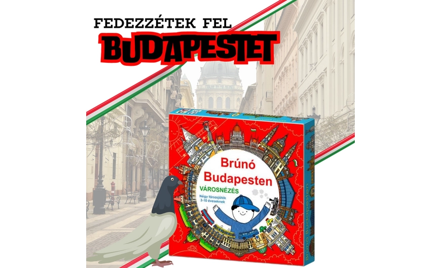  Budapest felfedezése társasjátékkal