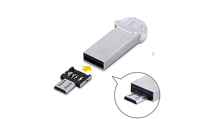Micro USB -> USB OTG Adapter (mini)