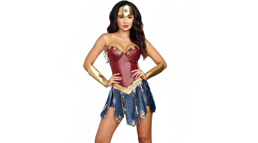Modern Wonder Woman Csodanő (modern) halloween, farsangi jelmez (M)