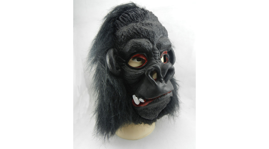 Gorilla majom halloween, farsangi maszk