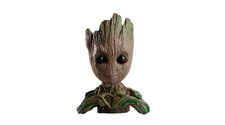 Baby Groot - A galaxis őrzői fa hatású virágtartó tolltartó ceruza tartó asztali tároló (v3)