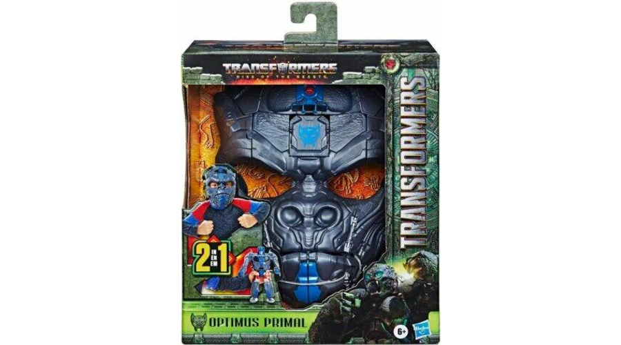 Hasbro Transformers Optimus Primal Maszk és figura 2-az-1-ben