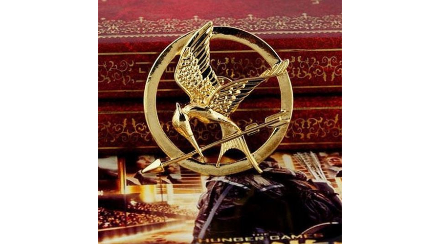 Hunger Games Éhezők Viadala fecsegő poszáta kitűző