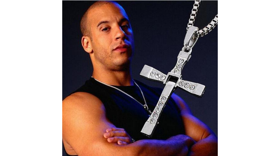 Halálos Iramban Vin Diesel Dominic Toretto kereszt feszület nyaklánc