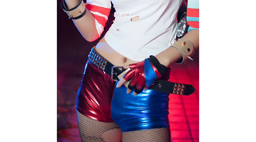 Harley Quinn jelmez kiegészítő - short (M)
