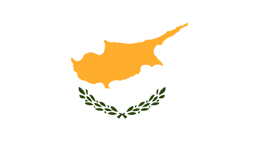 Nemzeti lobogó ország zászló nagy méretű 90x150cm - Ciprus, ciprusi