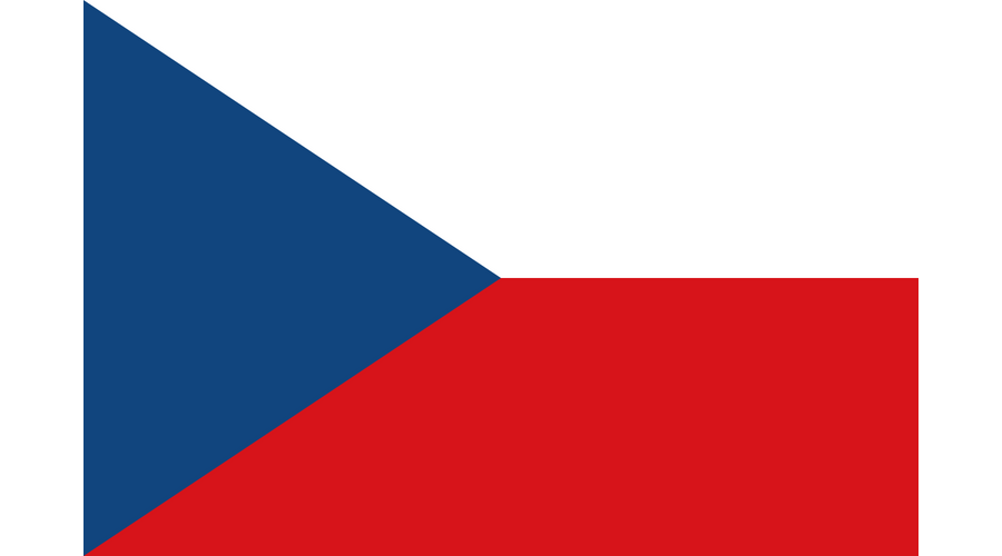 Nemzeti lobogó ország zászló nagy méretű 90x150cm - Csehország, cseh