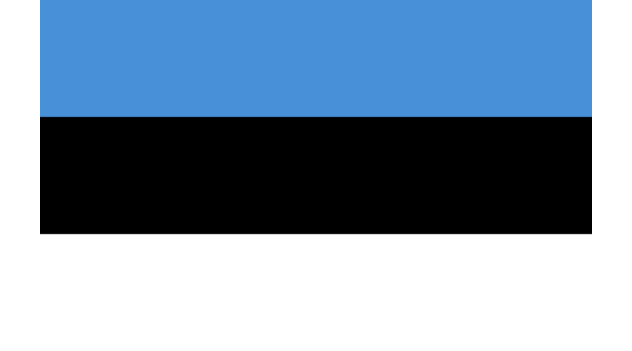 Nemzeti lobogó ország zászló nagy méretű 90x150cm - Észtország, észt