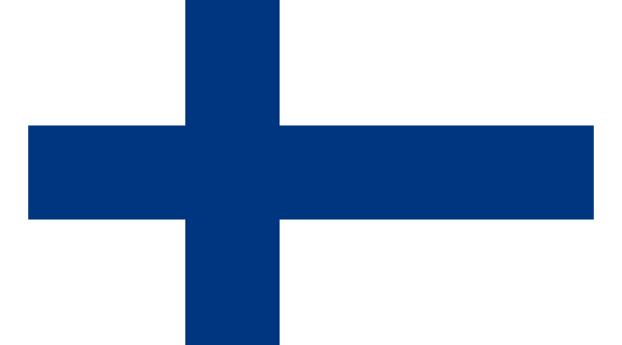 Nemzeti lobogó ország zászló nagy méretű 90x150cm - Finnország, finn