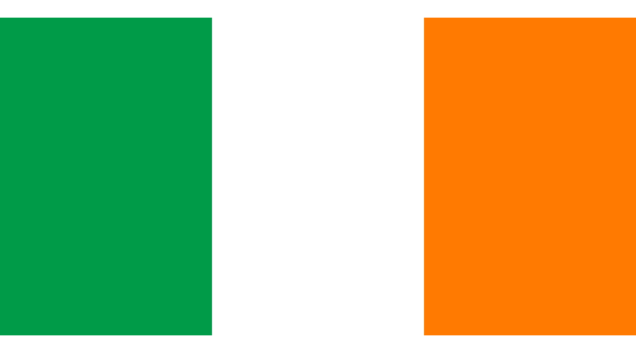 Nemzeti lobogó ország zászló nagy méretű 90x150cm - Írország, ír
