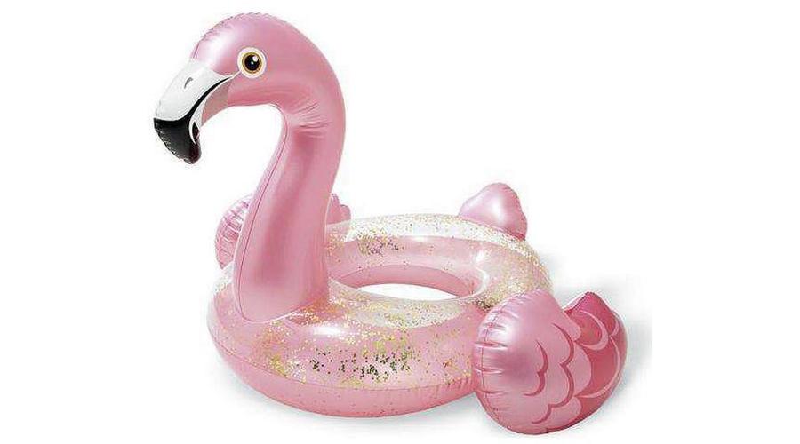 Intex Csillogós flamingó úszógumi, gumimatrac
