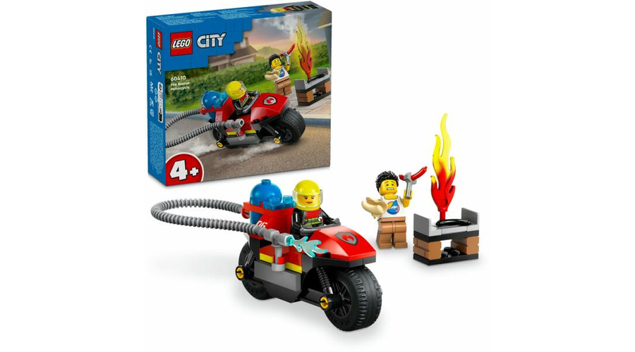 LEGO® City - Tűzoltó motorkerékpár (60410)