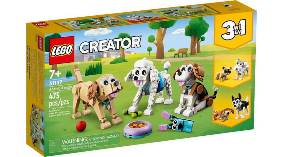 LEGO® Creator 3-in-1 - Cuki kutyusok (31137)
