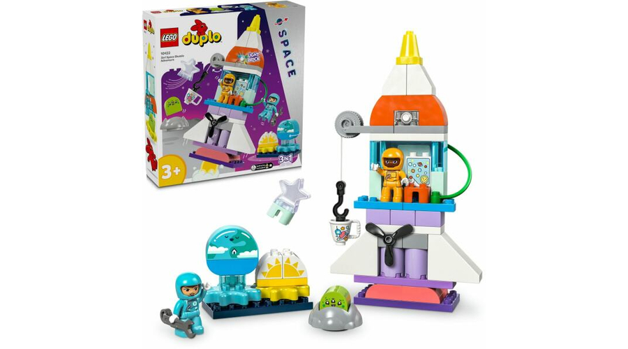 LEGO® DUPLO® - 3 az 1-ben űrsikló kaland (10422)