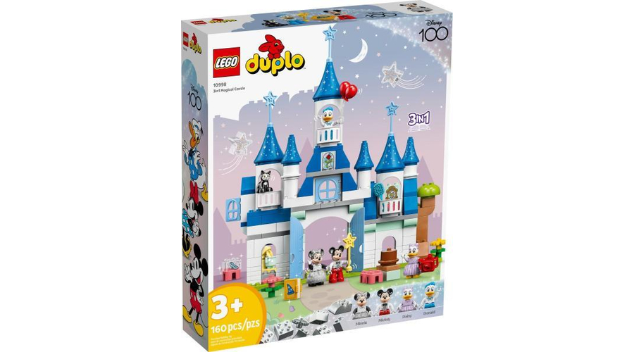LEGO® DUPLO® - Disney™ - 3 az 1-ben elvarázsolt kastély (10998)