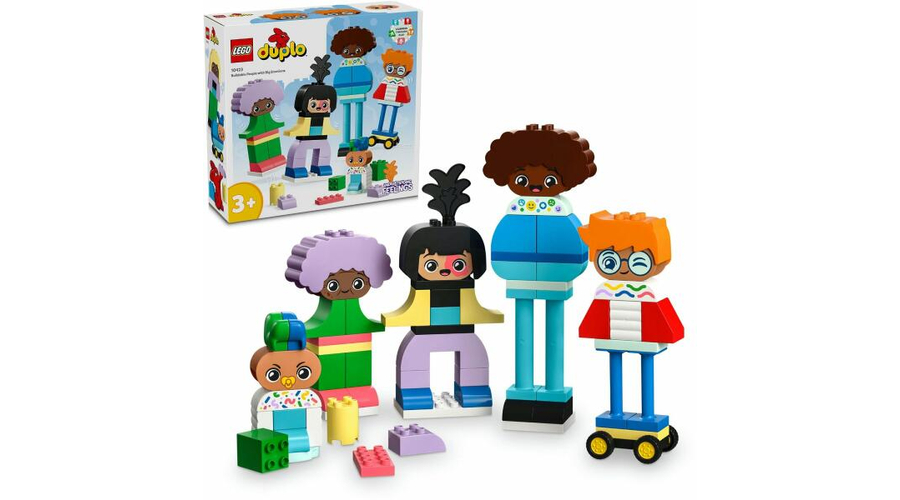 LEGO® DUPLO® - Megépíthető figurák különféle érzelmekkel (10423)