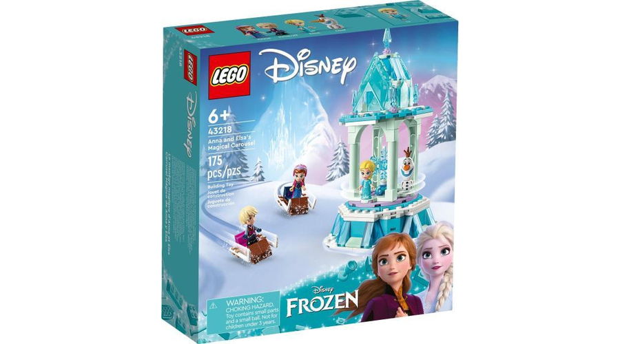 LEGO® Disney Princess™ - Jégvarázs - Anna és Elsa varázslatos körhintája (43218)