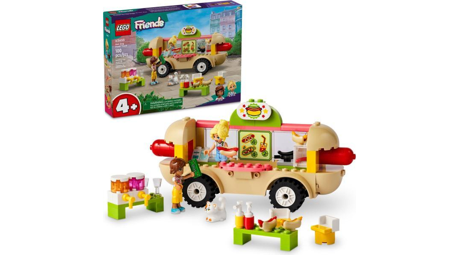 LEGO® Friends - Hot dog árus büfékocsi (42633)