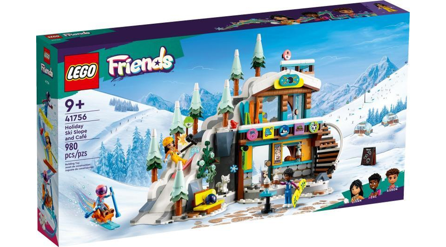 LEGO® Friends - Ünnepi sípálya és kávézó (41756)