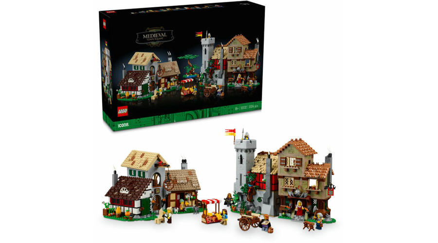LEGO® ICONS™ - Középkori város főtere (10332)