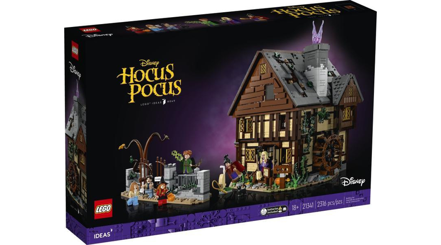 LEGO® Ideas - Disney™ Hókusz pókusz - A Sanderson nővérek háza (21341)