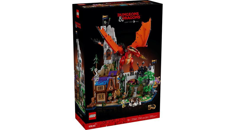 LEGO® Ideas - Dungeons & Dragons: A vörös sárkány meséje (21348)