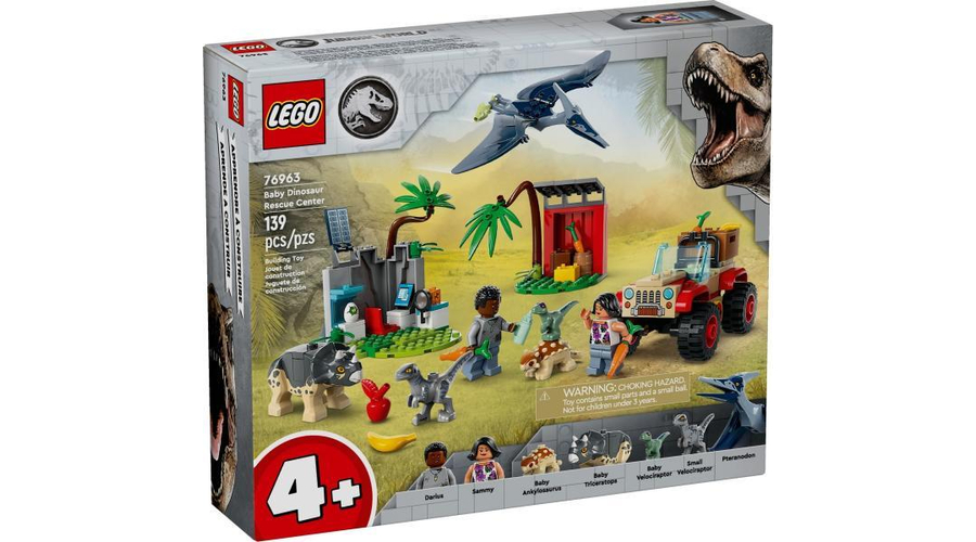 LEGO® Jurassic World - Kis dínók mentőközpont (76963)