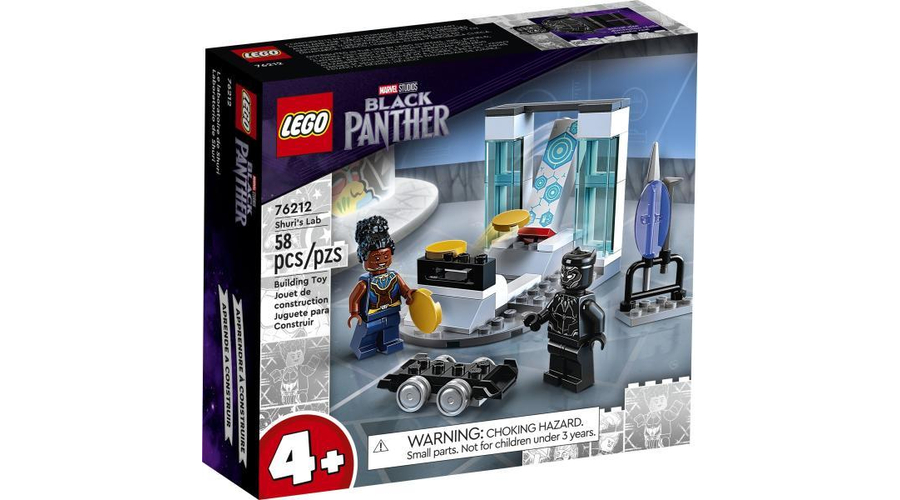 LEGO® Marvel Fekete Párduc Mindörökké Wakanda - Shuri laborja (76212)