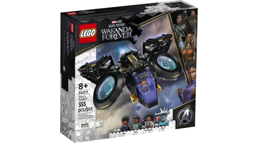 LEGO® Marvel Fekete Párduc Mindörökké Wakanda - Shuri madara (76211)