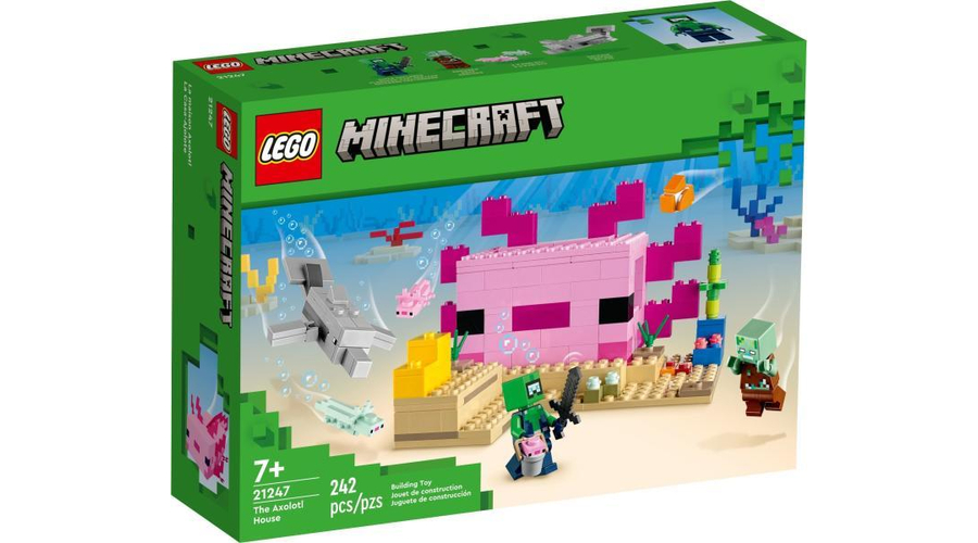 LEGO® Minecraft® - Az Axolotl ház (21247)