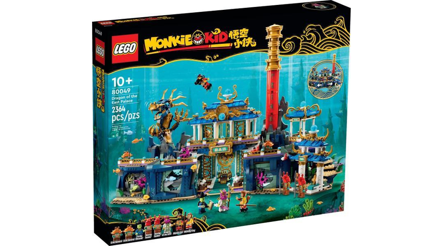 LEGO® Monkie Kid™ - A Keleti palota sárkánya (80049)